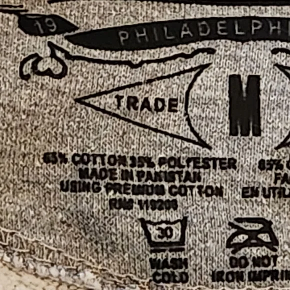 Mitchell & Ness Gray Vegas Golden Knights Sweatshirt Size M - Picture 12 of 14